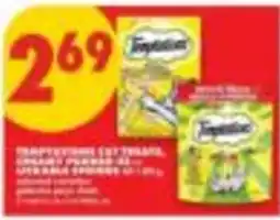 No Frills Temptations cat treats offer
