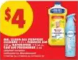 No Frills Dr. Clean all purpose cleaner 1.1L offer