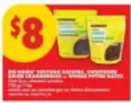 No Frills No Name pitted raisins offer