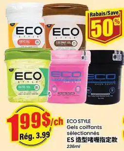 Btrust Supermarket ECO STYLE Gels coiffants sélectionnés offer