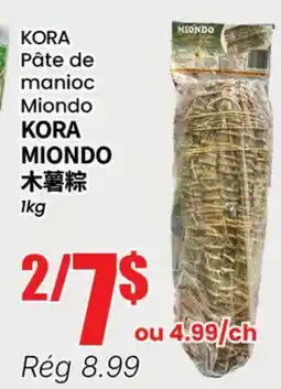 Btrust Supermarket KORA Pâte de manioc Miondo offer