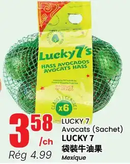 Btrust Supermarket LUCKY 7 Avocats (Sachet) offer