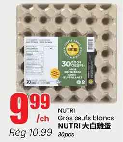 Btrust Supermarket NUTRI Gros œufs blancs offer