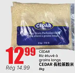 Btrust Supermarket CEDAR Riz étuvé à grains longs offer
