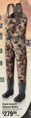 Cabela's Classic Series II Neoprene Waders offer