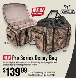 Cabela's TrueTimber Pro Series Decoy Bag offer