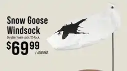 Cabela's Snow Goose Windsock offer