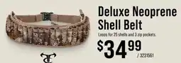 Cabela's Northern Flight Deluxe Neoprene Shell Belt offer