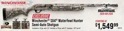 Cabela's Winchester SX4 Waterfowl Hunter Semi-Auto Shotgun offer