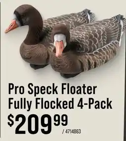 Cabela's Pro Speck Floater Fully Flocked 4-Pack offer