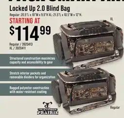 Cabela's Lock Up 2.0 Blind Bag offer