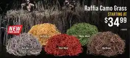 Cabela's Raffia Camo Grass offer