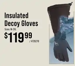 Cabela's Insulated Decoy Gloves offer