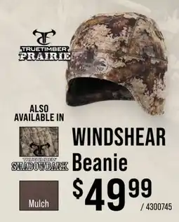 Cabela's WINDSHEAR Beanie offer