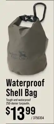 Cabela's Waterproof Shell Bag offer