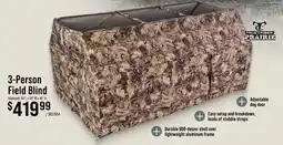 Cabela's 3-Person Field Blind offer