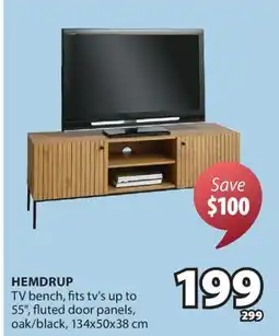 JYSK HEMDRUP TV bench offer