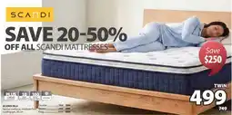 JYSK SCANDI BLU Spring mattress offer
