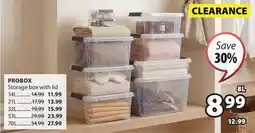 JYSK PROBOX Storage box with lid offer