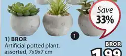 JYSK BROR Artificial potted plant offer