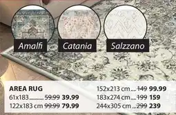 JYSK Amalfi / Catania / Salzzano AREA RUG offer