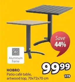 JYSK HOBRO Patio café table offer