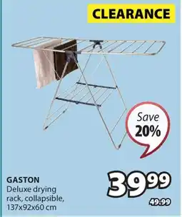 JYSK GASTON Deluxe drying rack offer