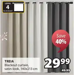 JYSK TREIA Blackout curtain offer