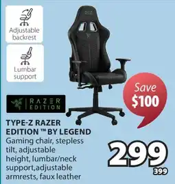 JYSK TYPE-Z RAZER EDITION BY LEGEND offer