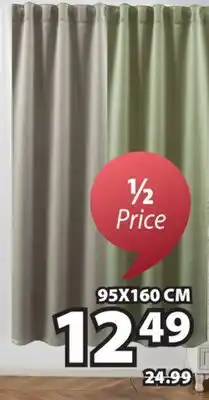 JYSK TERRAA Room darkening curtain offer