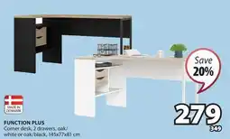 JYSK FUNCTION PLUS Corner desk offer