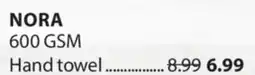 JYSK NORA 600 GSM Hand towel offer