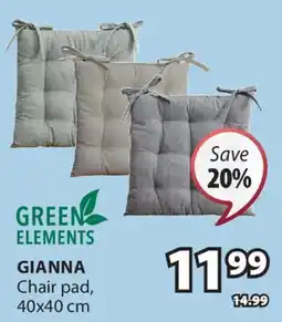 JYSK GIANNA Chair pad offer