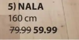 JYSK NALA 160 cm offer