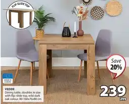 JYSK VEDDE Dining table offer