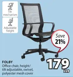 JYSK FOLBY Office chair offer