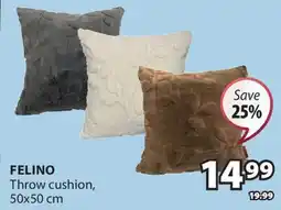 JYSK FELINO Throw cushion offer