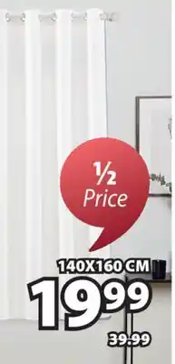 JYSK REBEKA Light filtering curtain offer