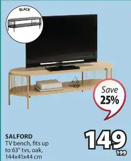 JYSK SALFORD TV bench offer