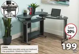JYSK OWEN Corner desk offer