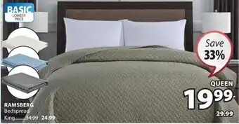 JYSK RAMSBERG Bedspread offer