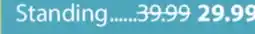 JYSK UNIVERSITY Mirror Standing offer
