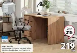 JYSK LIMFJORDEN Office desk offer