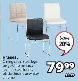 JYSK HAMMEL Dining chair offer
