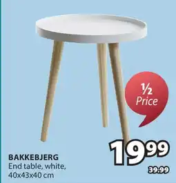 JYSK BAKKEBJERG End table offer