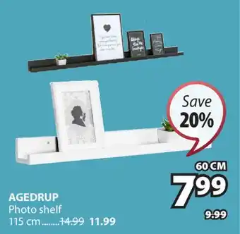 JYSK AGEDRUP Photo shelf offer
