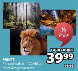 JYSK PRINTS Printed wall art offer