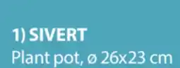 JYSK SIVERT Plant pot offer