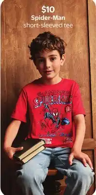 Walmart Spider-Man short-sleeved tee offer