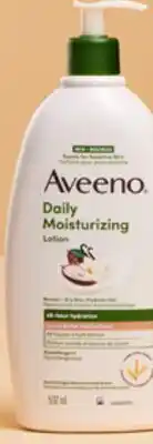 Walmart Aveeno moisturizing lotion offer